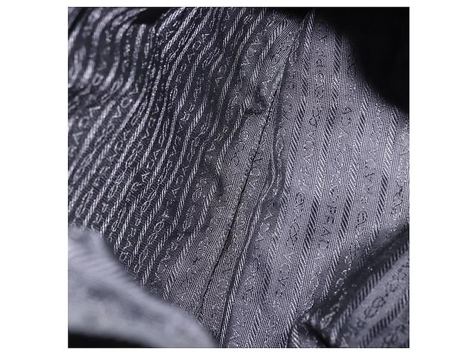 Zaino PRADA Nylon Black Silver Auth 194403 Nero Argento - vista 11