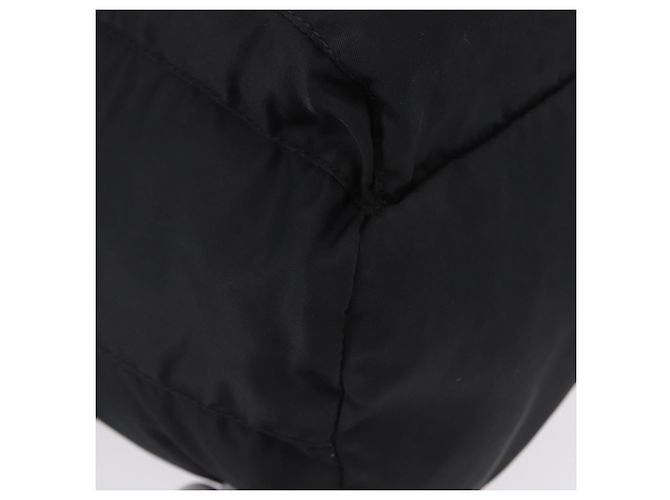 Zaino PRADA Nylon Black Silver Auth 194403 Nero Argento - vista 15