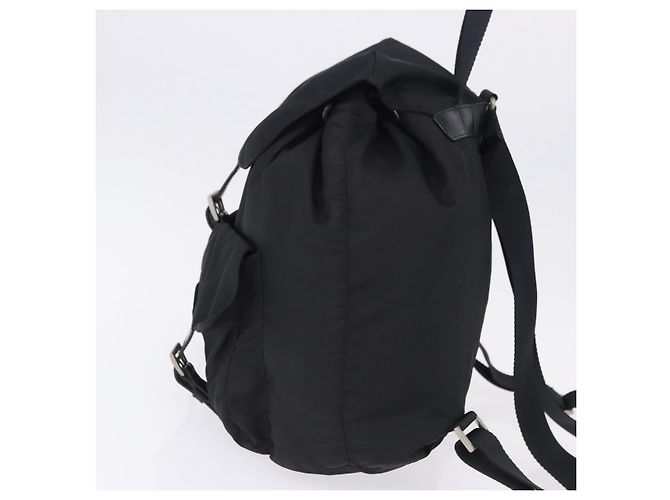 Zaino PRADA Nylon Black Silver Auth 194403 Nero Argento - vista 3