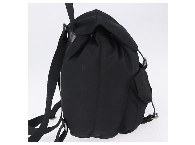 Zaino PRADA Nylon Black Silver Auth 194403 Nero Argento - vista 4