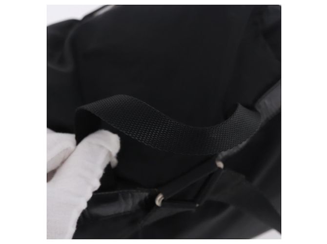 Zaino PRADA Nylon Black Silver Auth 194403 Nero Argento - vista 7