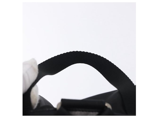 Zaino PRADA Nylon Black Silver Auth 194403 Nero Argento - vista 8