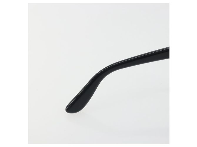 Occhiali da sole SAINT LAURENT Plastica Nero Argento Auth 196140A - vista 14