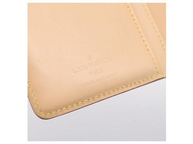 LOUIS VUITTON Multicolor Porte Monnaie Viennois Wallet M92987 LV Auth 196454A Bianco - vista 17