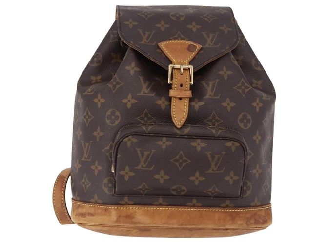 Zaino LOUIS VUITTON Monogram Montsouris MM M51136 LV Auth 195265 Monogramma - vista 13