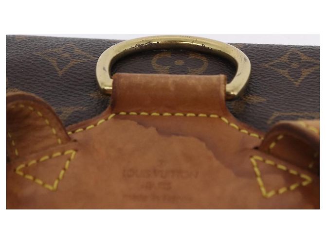 Zaino LOUIS VUITTON Monogram Montsouris MM M51136 LV Auth 195265 Monogramma - vista 14
