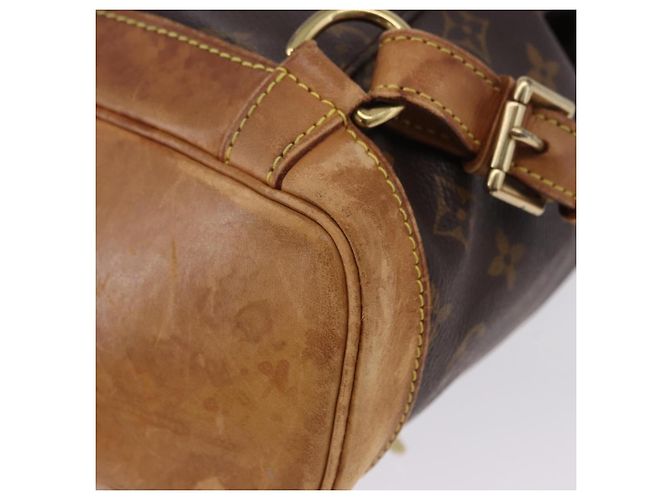 Zaino LOUIS VUITTON Monogram Montsouris MM M51136 LV Auth 195265 Monogramma - vista 18