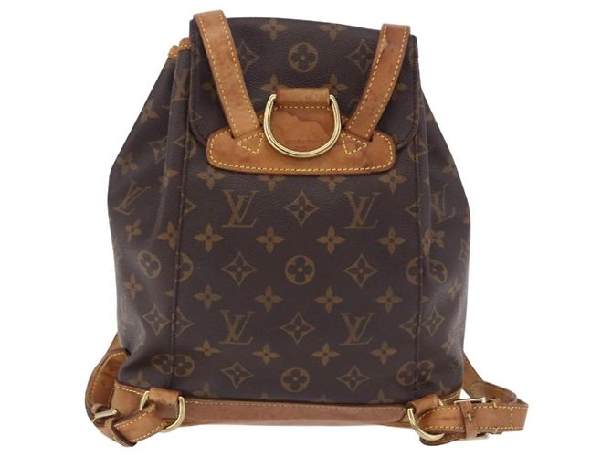 Zaino LOUIS VUITTON Monogram Montsouris MM M51136 LV Auth 195265 Monogramma - vista 2