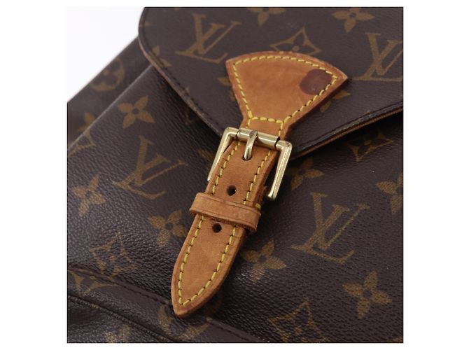 Zaino LOUIS VUITTON Monogram Montsouris MM M51136 LV Auth 195265 Monogramma - vista 20