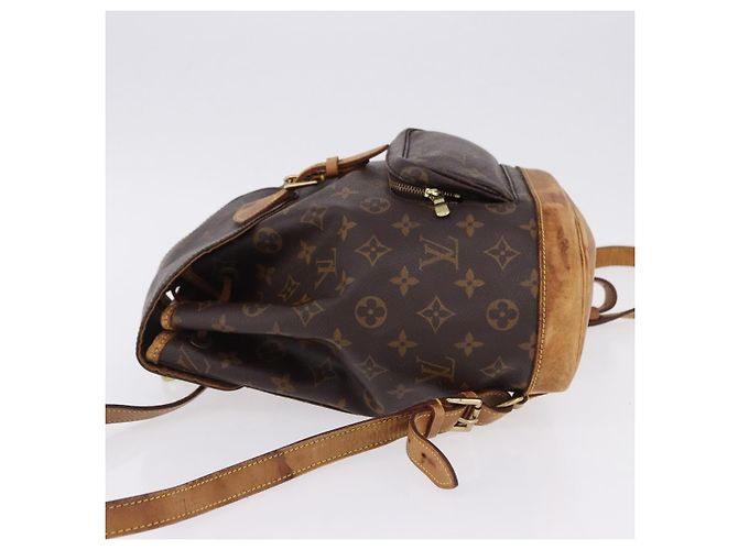 Zaino LOUIS VUITTON Monogram Montsouris MM M51136 LV Auth 195265 Monogramma - vista 4