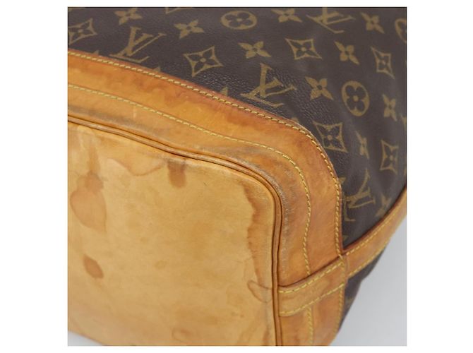 LOUIS VUITTON Borsa a tracolla Monogram Petit Noe M42226 LV Auth 195632 Monogramma - vista 9