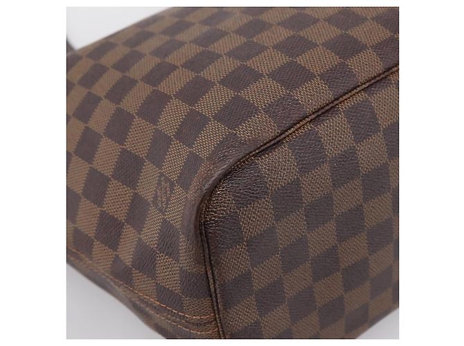 Borsa Tote LOUIS VUITTON Damier Ebene Neverfull MM N51105 LV Auth bs36474 - vista 15