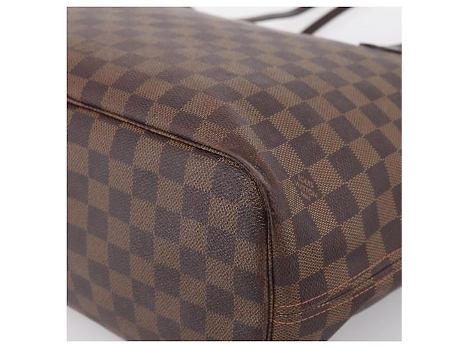 Borsa Tote LOUIS VUITTON Damier Ebene Neverfull MM N51105 LV Auth bs36474 - vista 16