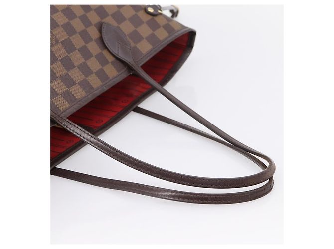 Borsa Tote LOUIS VUITTON Damier Ebene Neverfull MM N51105 LV Auth bs36474 - vista 7