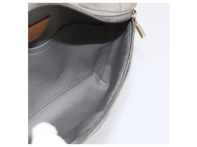 Borsa Messenger PM LOUIS VUITTON Monogram Titanium Grigio M43889 LV Auth ka5662V Marrone - vista 20