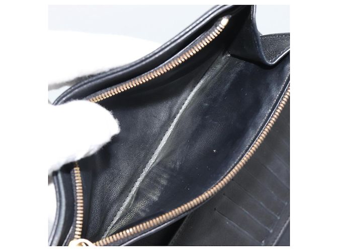 LOUIS VUITTON Monogram Mahina Portefeuille Amelia Black M95549 Auth bs36730 Negro - vista 11