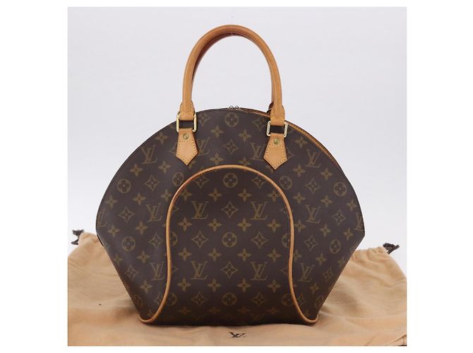 Borsa a mano LOUIS VUITTON Monogram Ellipse MM M51126 LV Auth 194913V Monogramma - vista 12