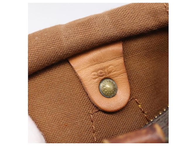Borsa a mano LOUIS VUITTON Monogram Speedy 25 M41528 LV Auth ka5629 Monogramma - vista 12