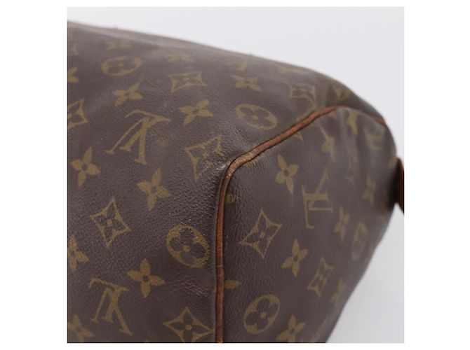 Borsa a mano LOUIS VUITTON Monogram Speedy 25 M41528 LV Auth ka5629 Monogramma - vista 15