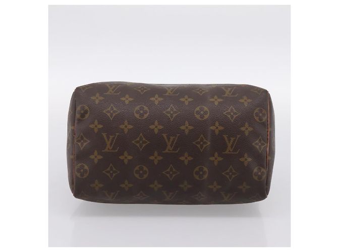 Borsa a mano LOUIS VUITTON Monogram Speedy 25 M41528 LV Auth ka5629 Monogramma - vista 5