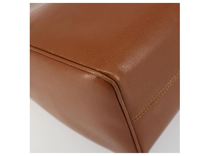 Céline Borsa a tracolla Circle CELINE in pelle marrone oro autentica 196309 D'oro - vista 14