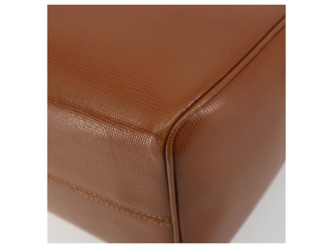 Céline Borsa a tracolla Circle CELINE in pelle marrone oro autentica 196309 D'oro - vista 15