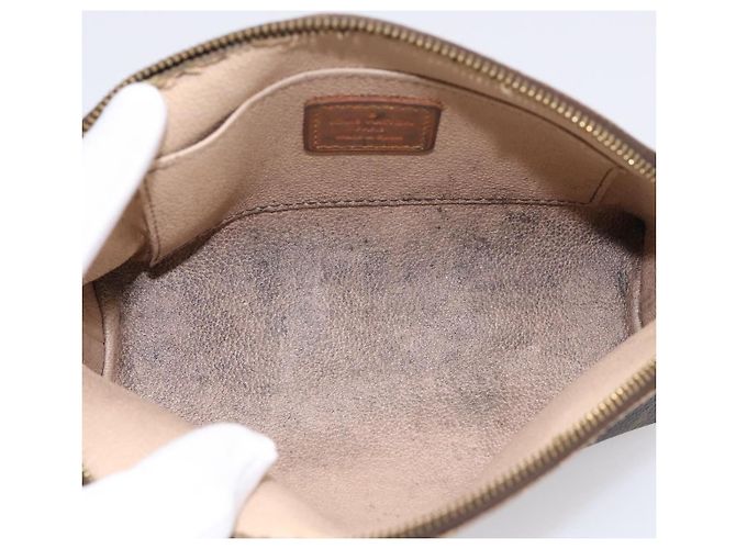 LOUIS VUITTON Monogram Pochette Cosmetic PM Beauty Case M47515 Auth BA14983 Monogramma - vista 10