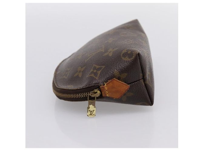 LOUIS VUITTON Monogram Pochette Cosmetic PM Beauty Case M47515 Auth BA14983 Monogramma - vista 3