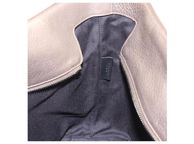 Borsa Tote LOEWE in pelle tono oro Auth 195777V - vista 20