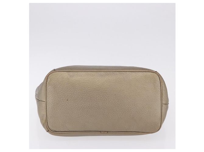 Borsa Tote LOEWE in pelle tono oro Auth 195777V - vista 5