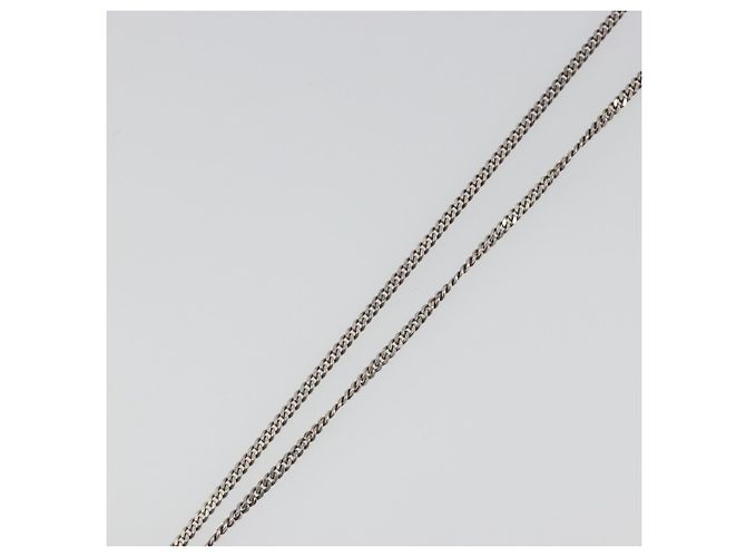 Collana GUCCI Interlocking G Ag925 Silver Auth 196163A Argento - vista 12
