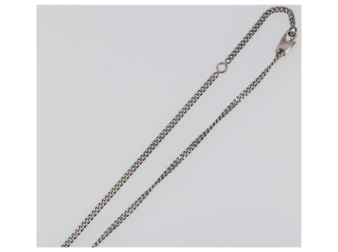 Collana GUCCI Interlocking G Ag925 Silver Auth 196163A Argento - vista 13