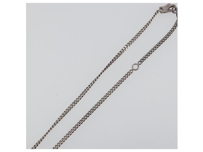 Collana GUCCI Interlocking G Ag925 Silver Auth 196163A Argento - vista 6