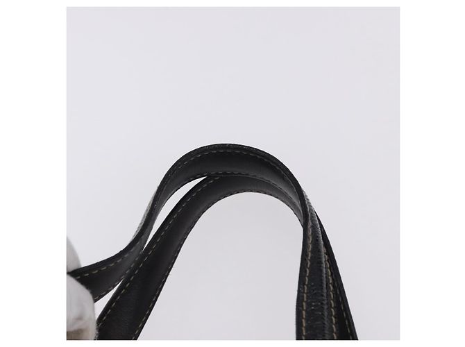 GUCCI Interlocking Web Sherry Line Tasche aus Lackleder Schwarz 170010 Auth 196790V Golden - Ansicht 8