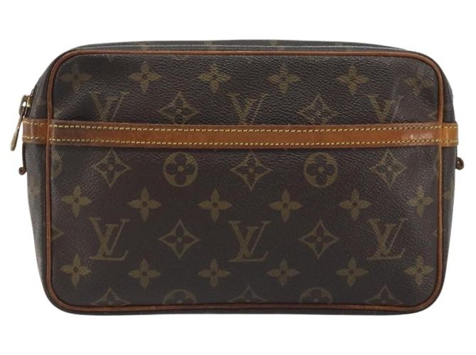 LOUIS VUITTON Monogram Compiegne 23 Clutch Bag M51847 LV Auth 195039 Monogramma - vista 13