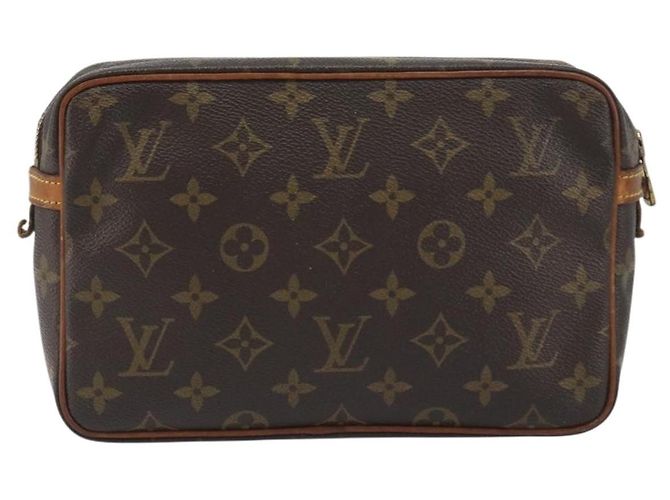 LOUIS VUITTON Monogram Compiegne 23 Clutch Bag M51847 LV Auth 195039 Monogramma - vista 2