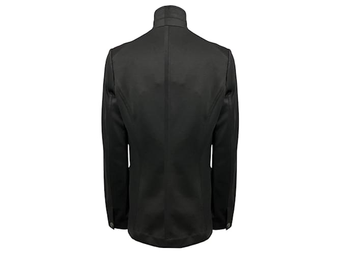 Rag & Bone Black Structured Button Front Three Pocket Jacket - view 3
