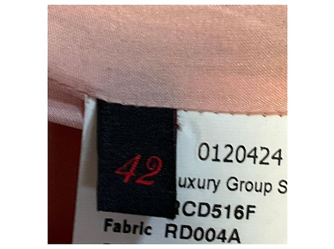 Abrigo Sherpa sin cuello rosa Rochas - vista 5