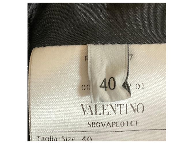 Valentino Garavani Valentino Sudadera Peplum Estampada de Rosa Negra / Mini Vestido - vista 5