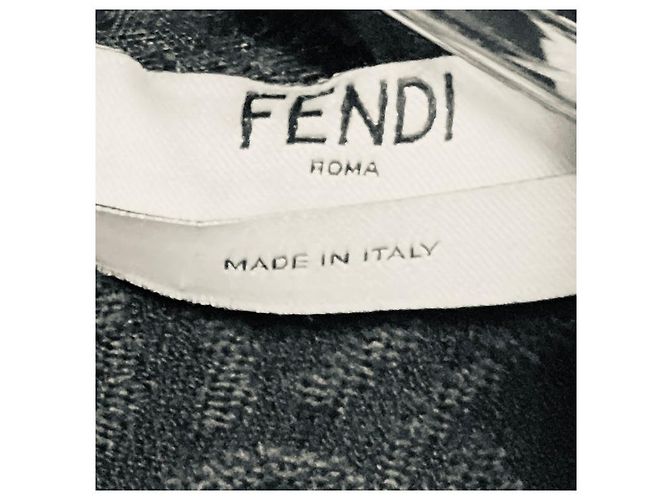 Fendi schwarzes Kurzarm-Cocktailkleid mit Plissee-Effekt - Ansicht 4