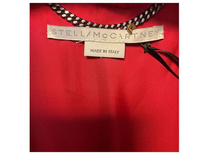 Stella Mc Cartney Stella McCartney Kunstpelzjacke in Rot - Ansicht 4