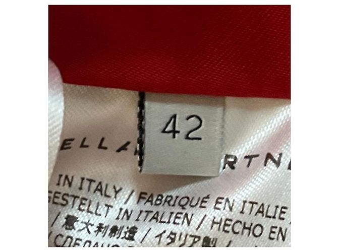Stella Mc Cartney Stella McCartney Kunstpelzjacke in Rot - Ansicht 5