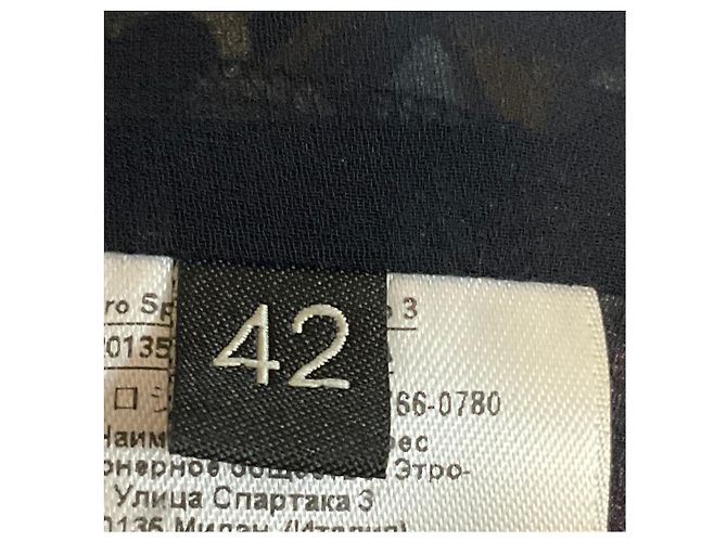 Abito in crepe stampato paisley multicolore viola Etro - vista 5