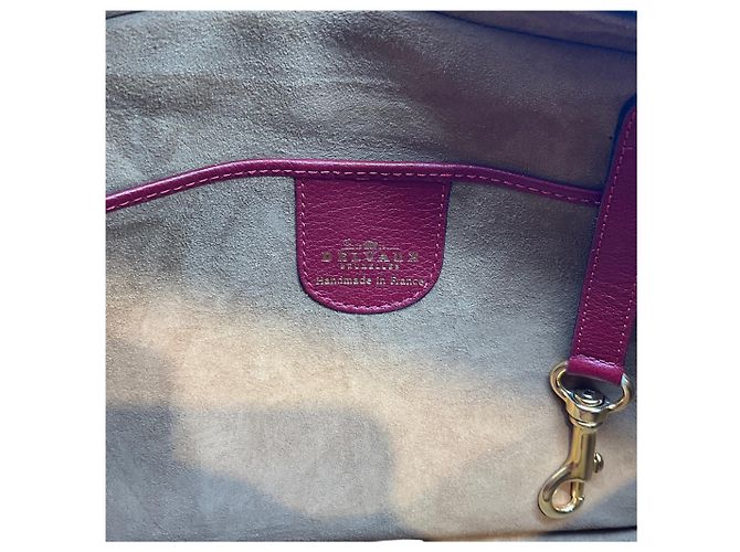 Borsa Parole Delvaux in pelle rossa Rosso - vista 10