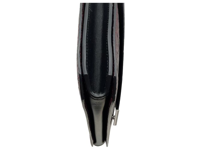 Clutch Prisma Envelope in pelle embossed coccodrillo bordeaux Alexander Wang Rosso - vista 5