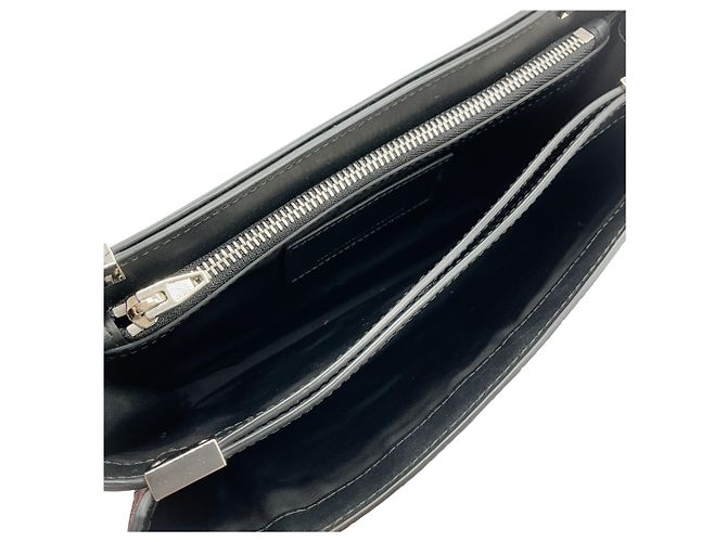 Clutch Prisma Envelope in pelle embossed coccodrillo bordeaux Alexander Wang Rosso - vista 6