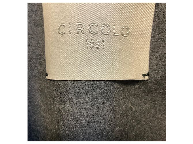 Autre Marque Circolo 1901 'Masculine' Jacke Monochrome Grau Anthrazit Melange - Ansicht 4