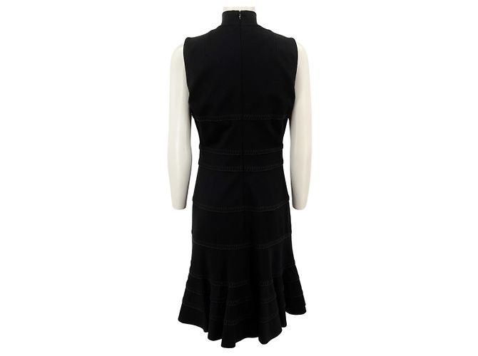Vestido sin mangas a capas Akris Punto Black Negro - vista 3