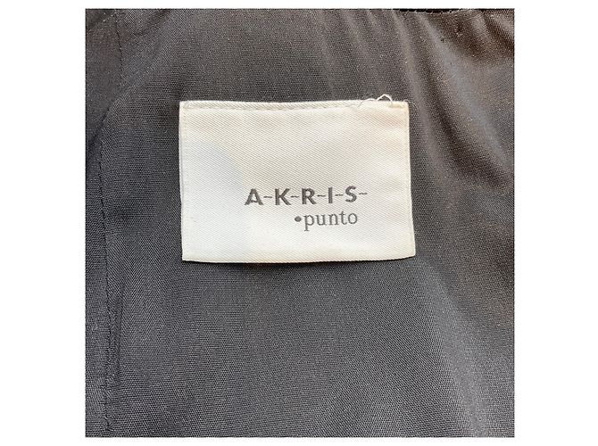 Vestido sin mangas a capas Akris Punto Black Negro - vista 4