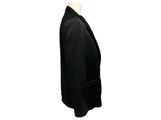 Forte Forte forte_forte gesteppte Satinjacke in Schwarz - Ansicht 2